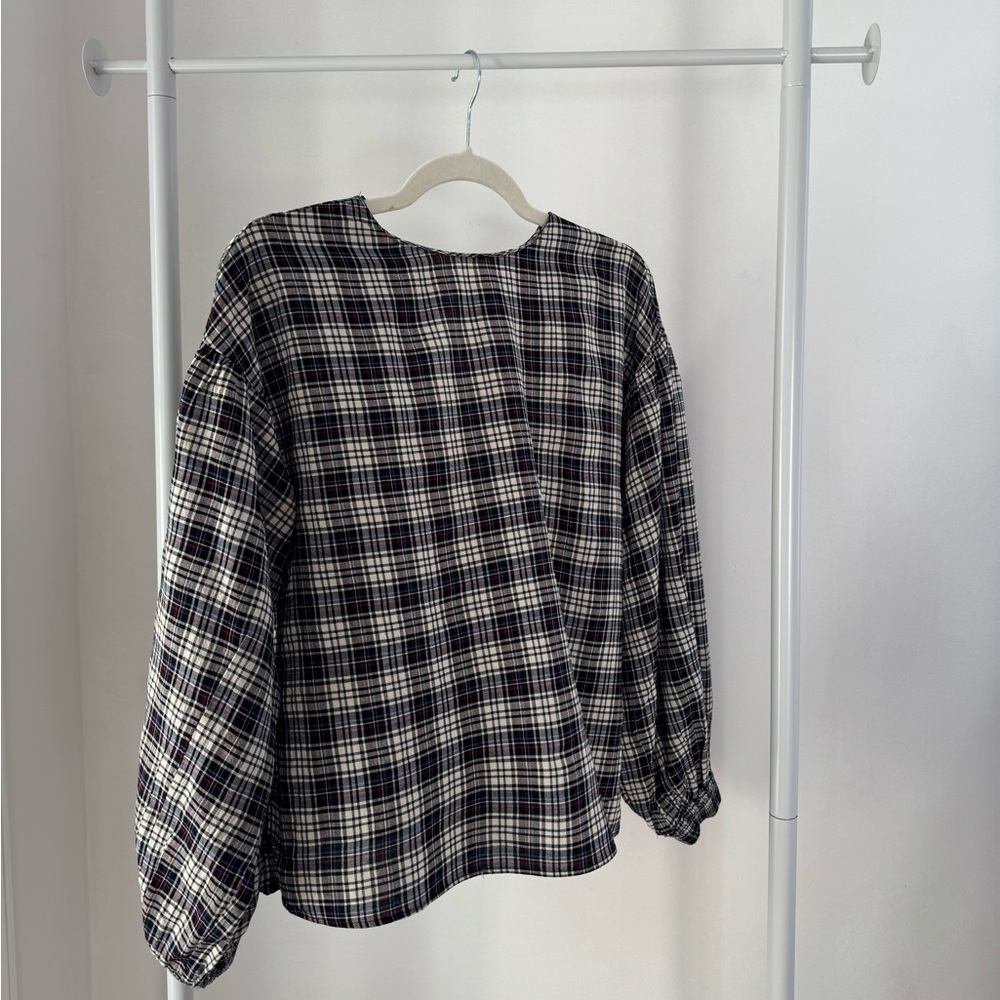 Zara Women’s Plaid Shirt